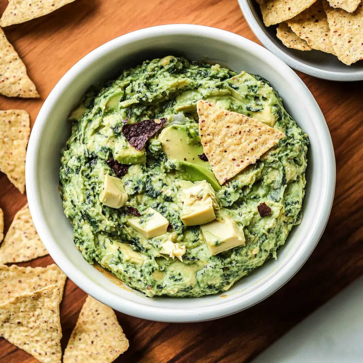 Avocado Spinach & Artichoke Dip