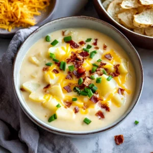 Loaded Potato Cheese Soup