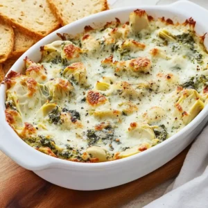 The BEST Spinach Artichoke Dip Ever
