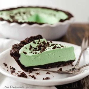 No-Bake Grasshopper Pie