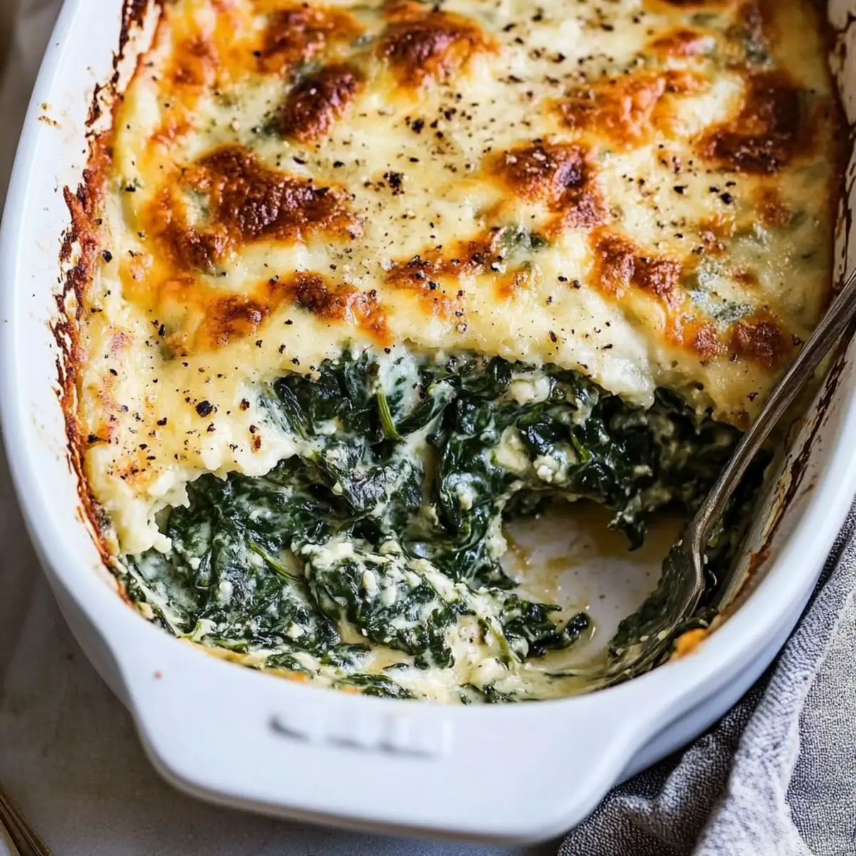 Ina Garten Spinach Gratin