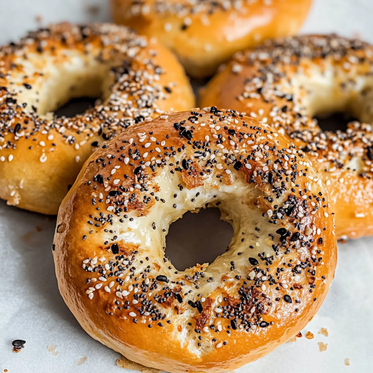 High-Protein Greek Yogurt Bagels