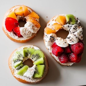 Bagel with Fruit