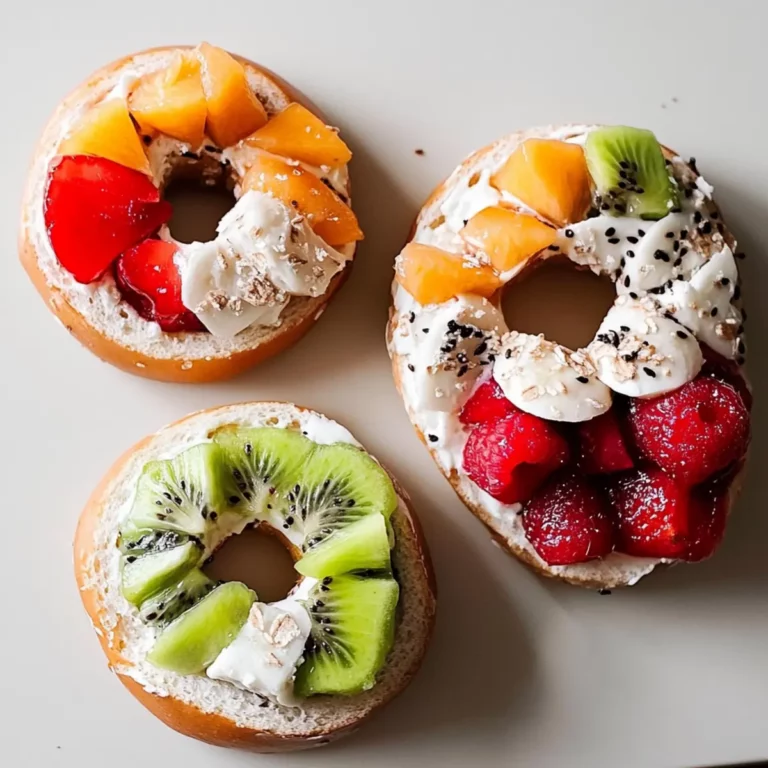 Bagel with Fruit
