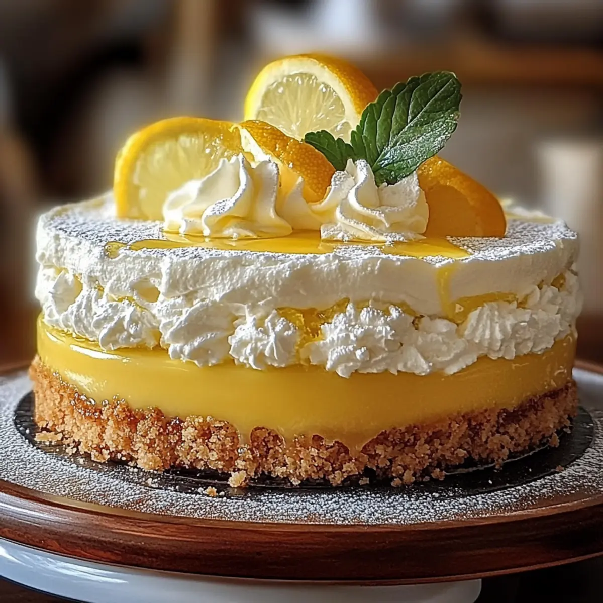 Heavenly Limoncello Mascarpone Cake