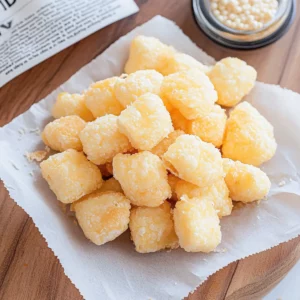 Crispy Cheese Puffs