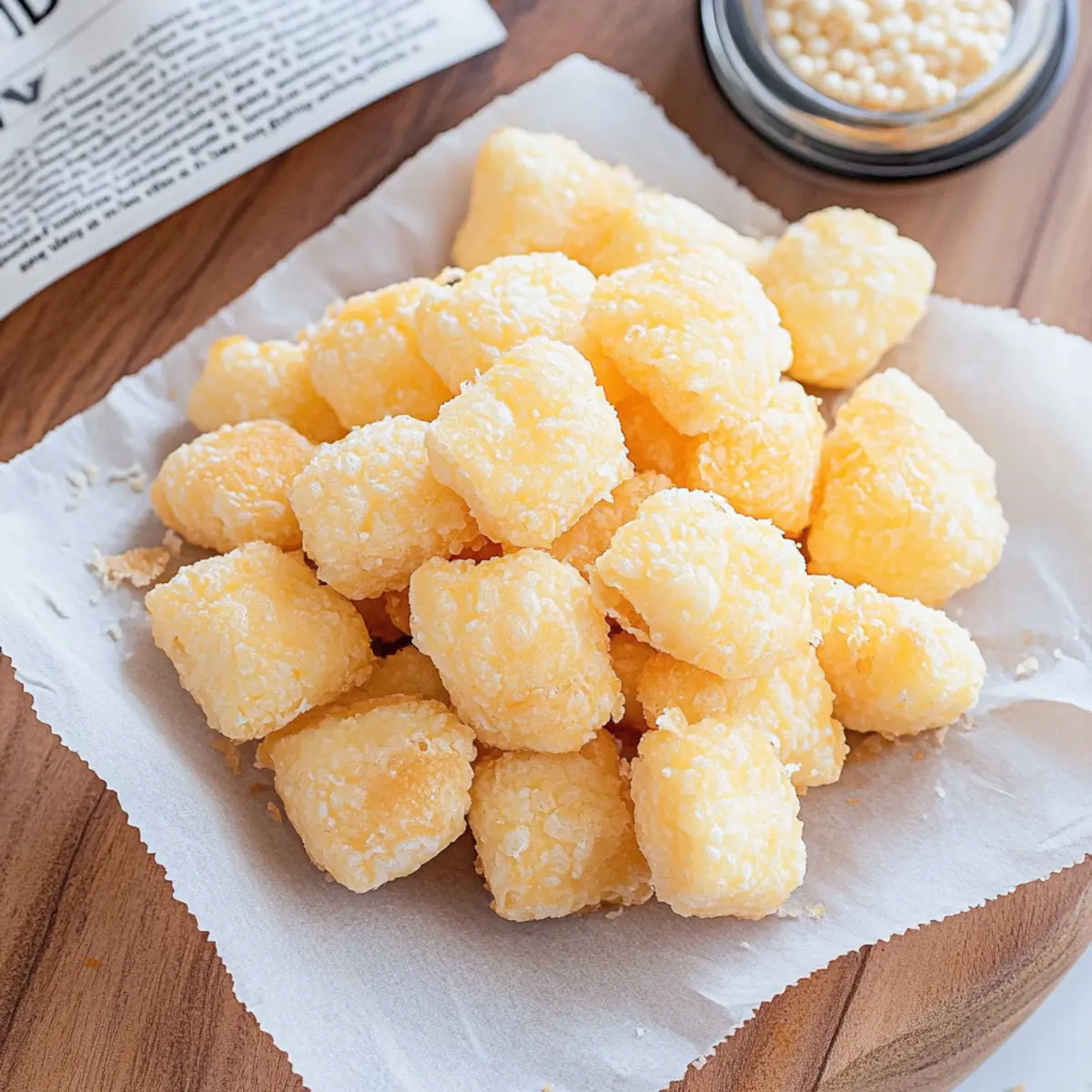 Crispy Cheese Puffs