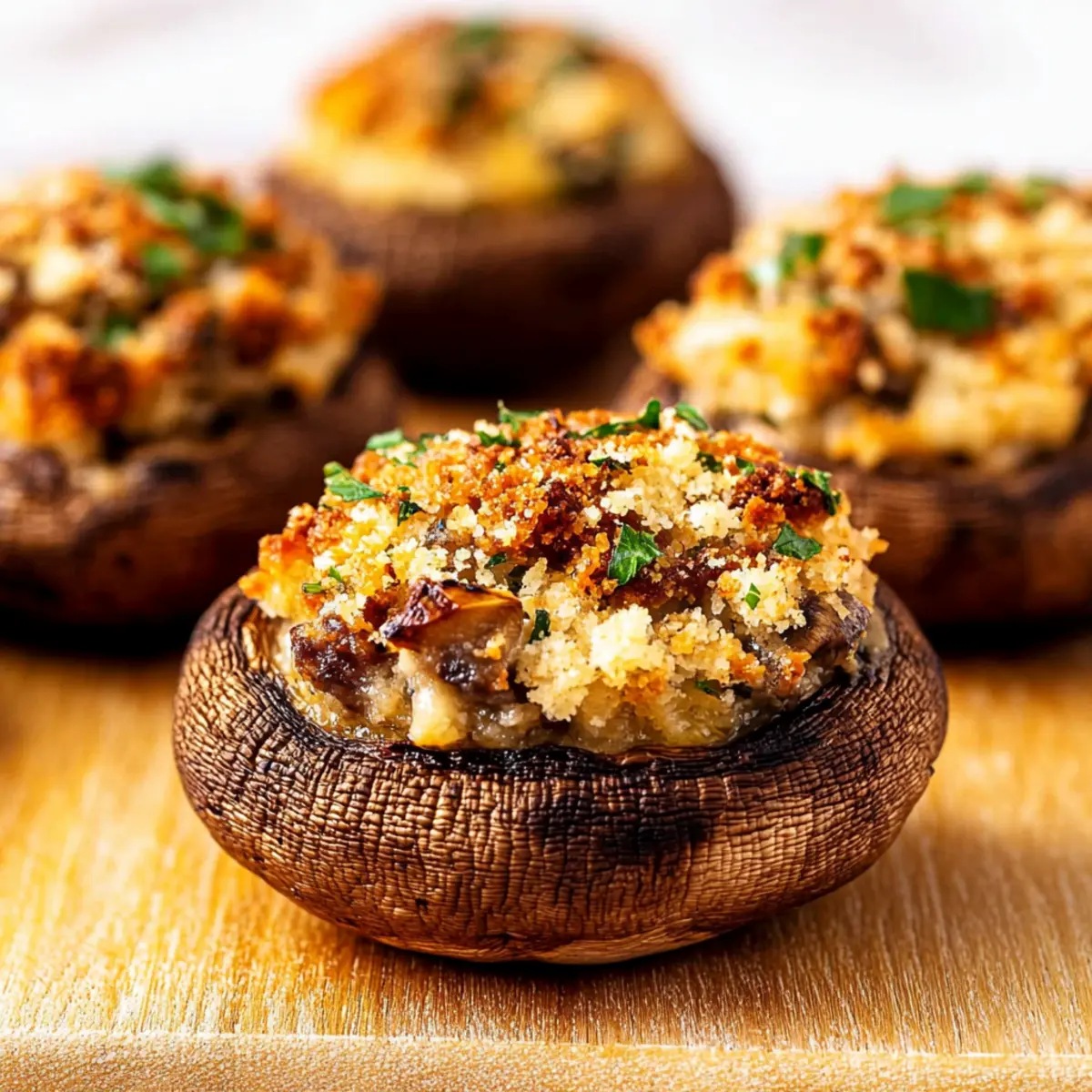 Irresistible Classic Garlic Parmesan Stuffed Mushrooms Recipe