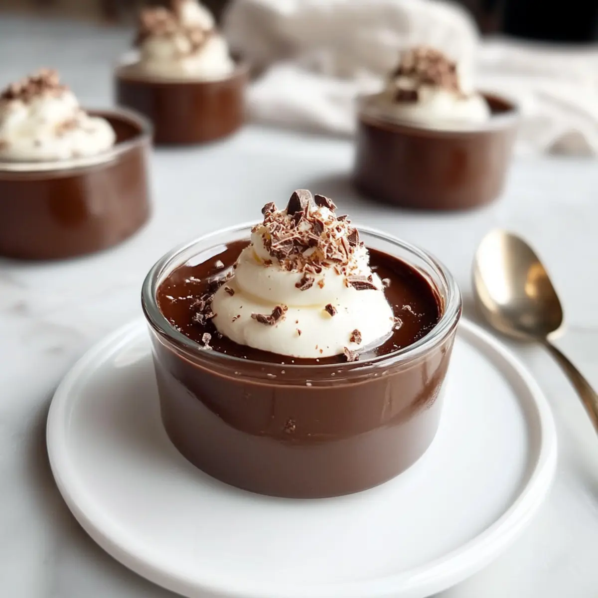 Chocolate Budino Dessert