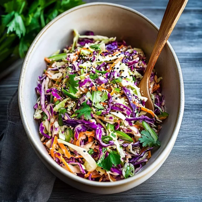 Asian-Style Crunchy Coleslaw