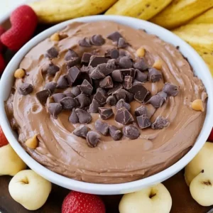 Chocolate Cheesecake Dip