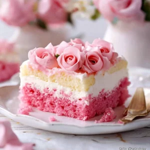Rose Poke Cake