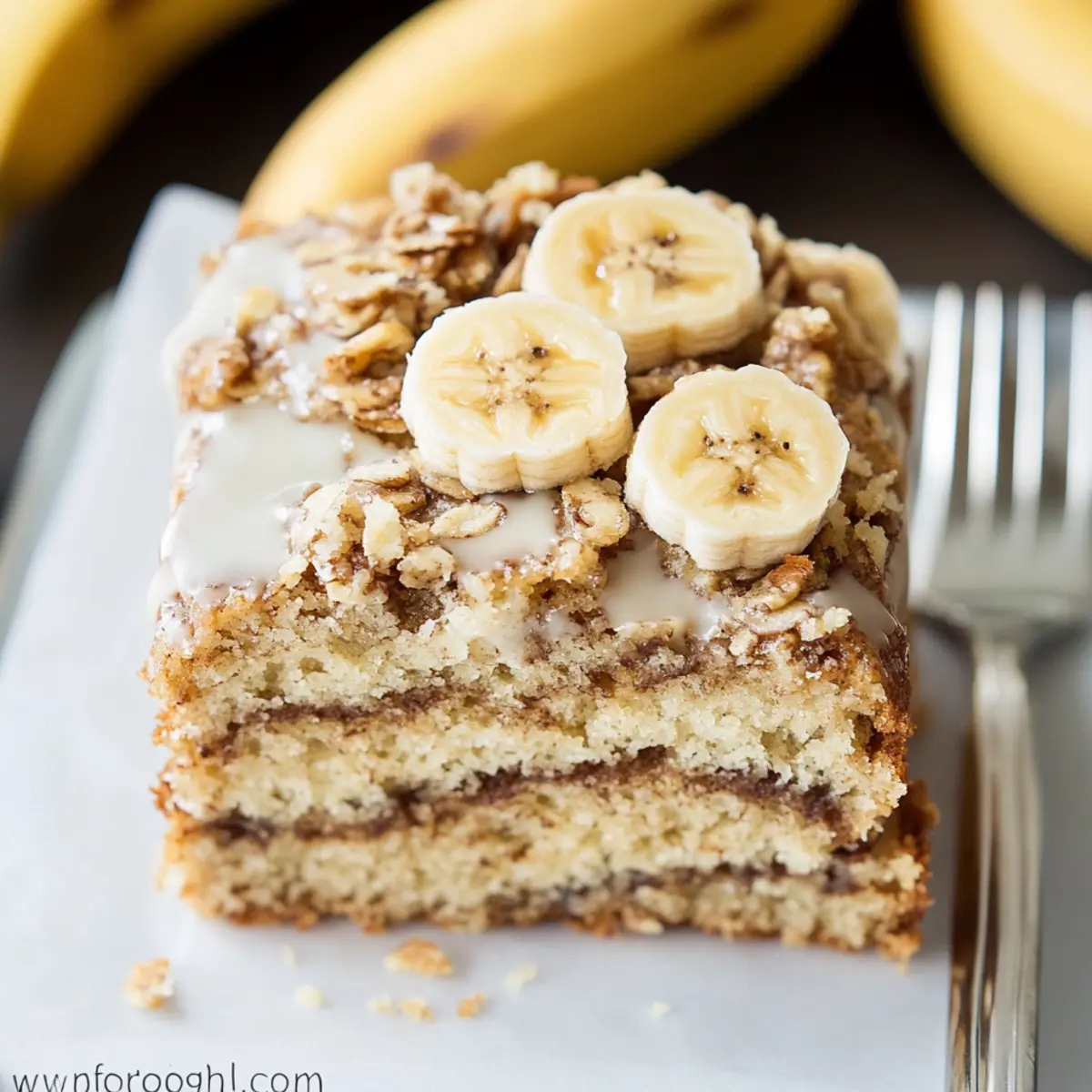 Banana Coffee Cake Bread