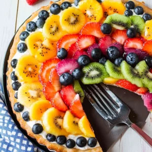 Ultimate Rainbow Fruit Pizza