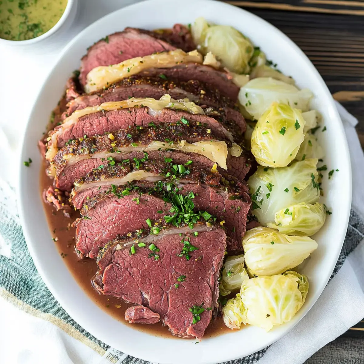 Gordon Ramsay–Style Corned Beef & Cabbage