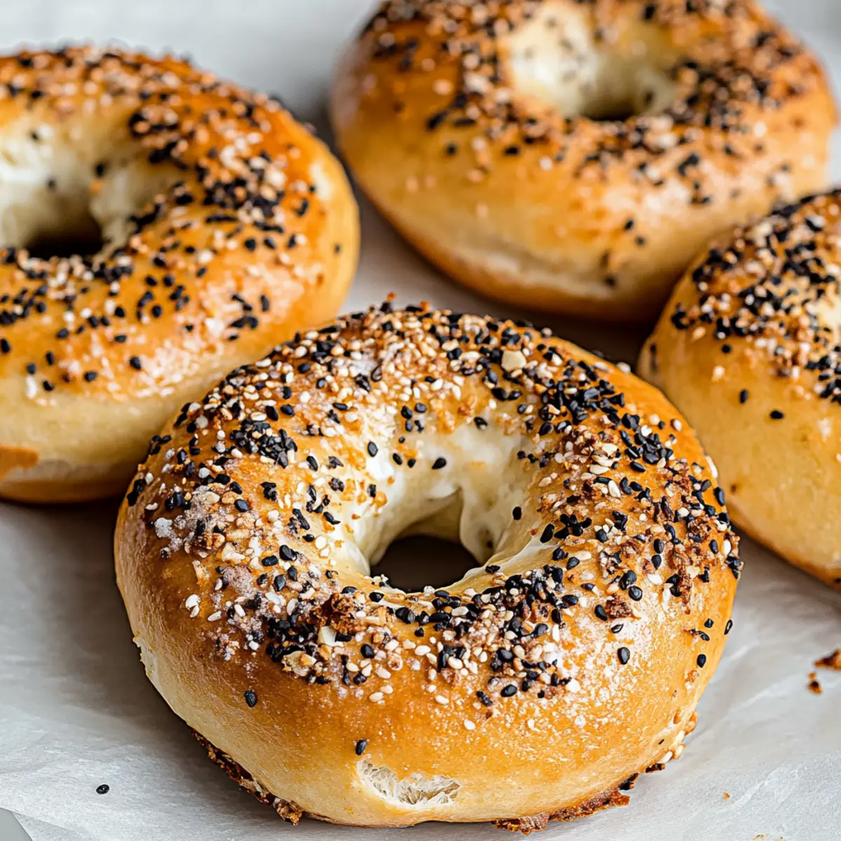 High-Protein Greek Yogurt Bagels