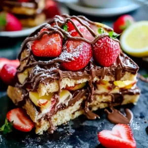 Nutella Valentine’s Dessert