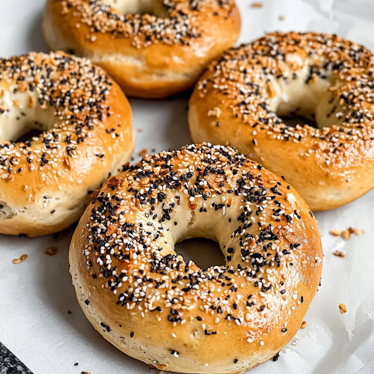 High-Protein Greek Yogurt Bagels