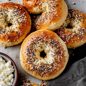 Cottage Cheese High Protein Bagels
