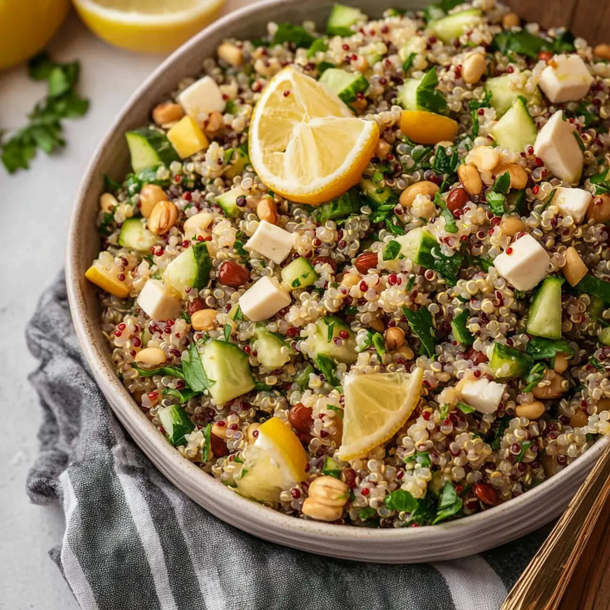 Viral Jennifer Aniston Quinoa Salad