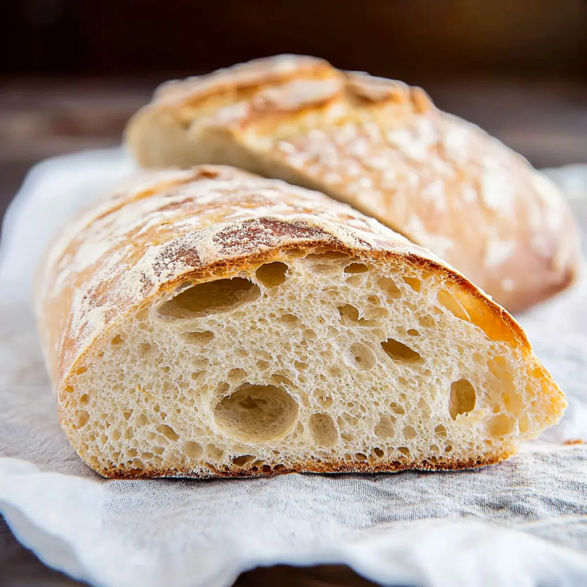 No-Knead Ciabatta