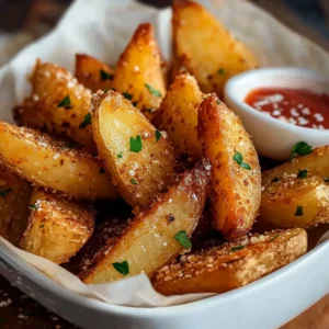 Potato Wedges croustillants