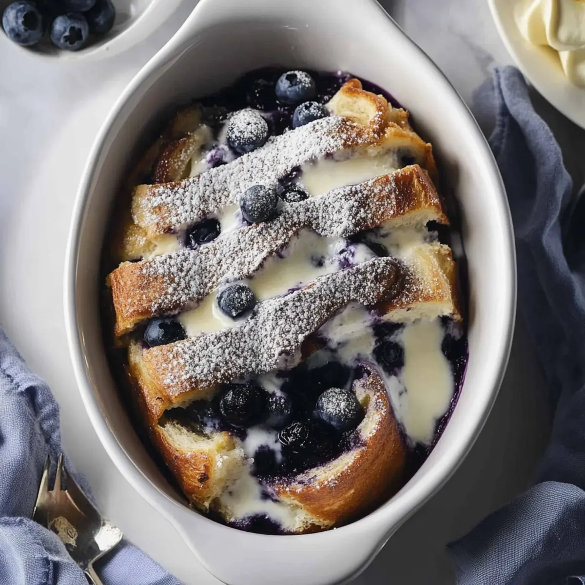 Blueberry Mascarpone French Toast Bake
