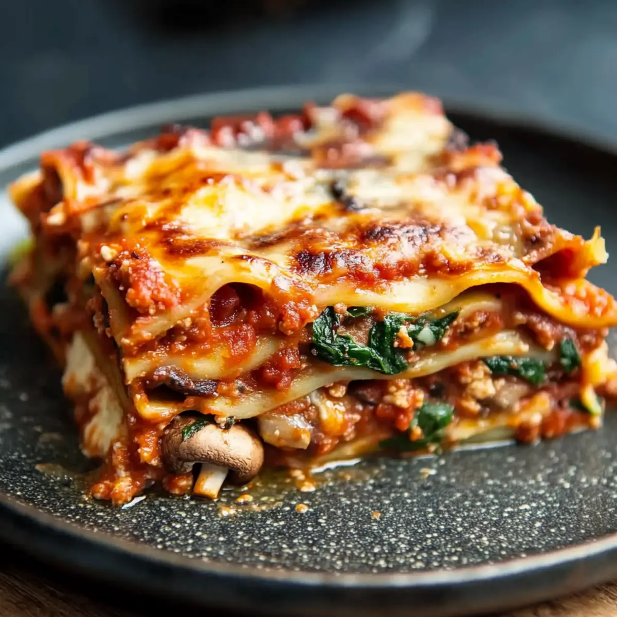 Delicious Mushroom and Spinach Lasagna Recipe for Comfort Food
