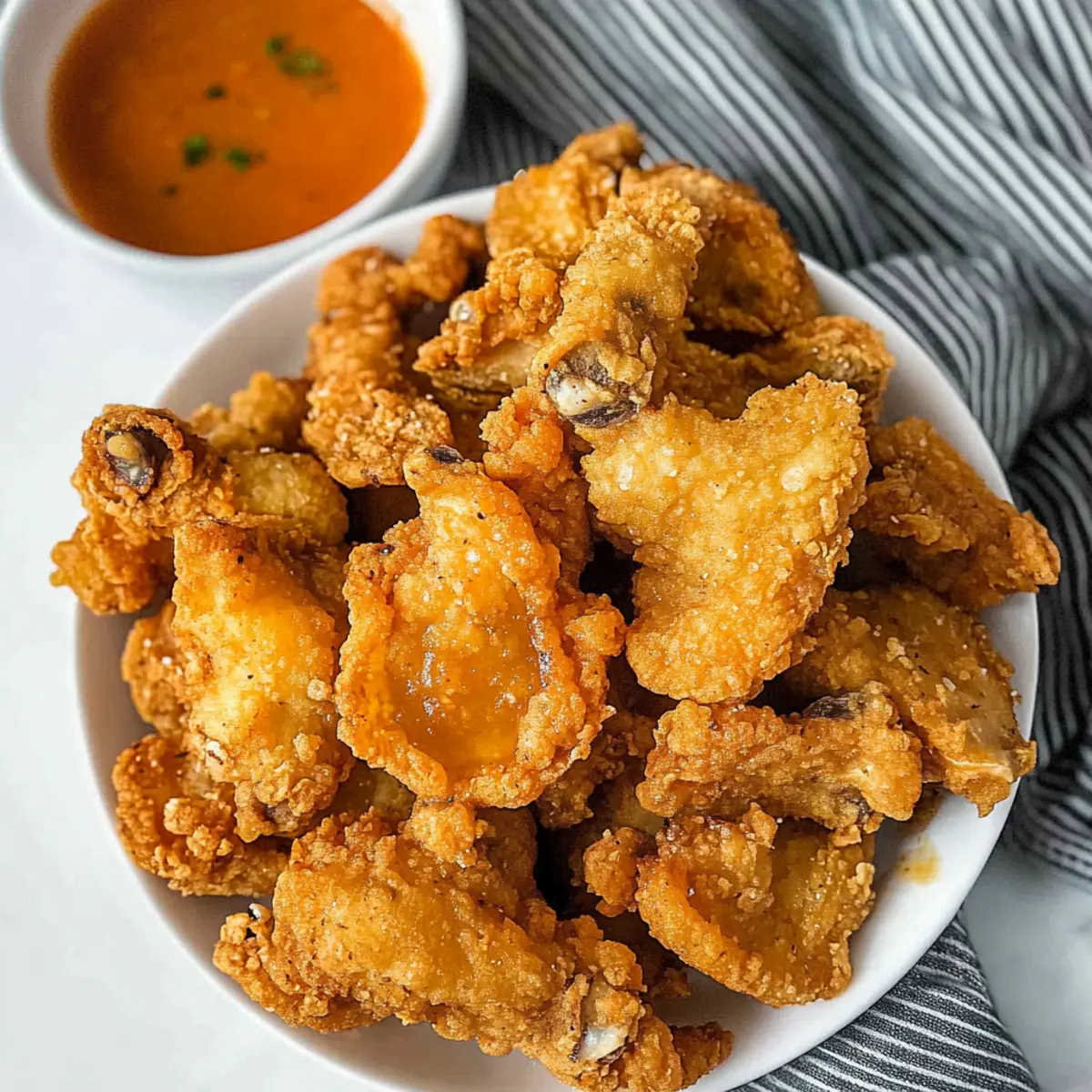 Fried Oyster Mushrooms
