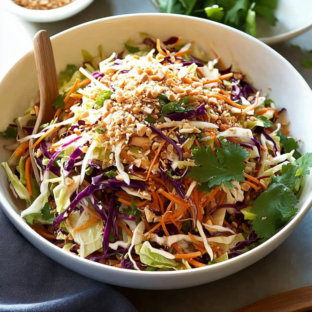 Crunchy Thai cabbage salad