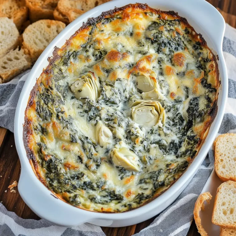 The BEST Spinach Artichoke Dip Ever