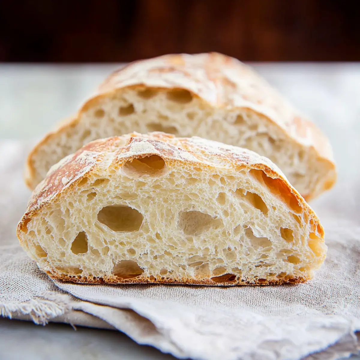 No-Knead Ciabatta
