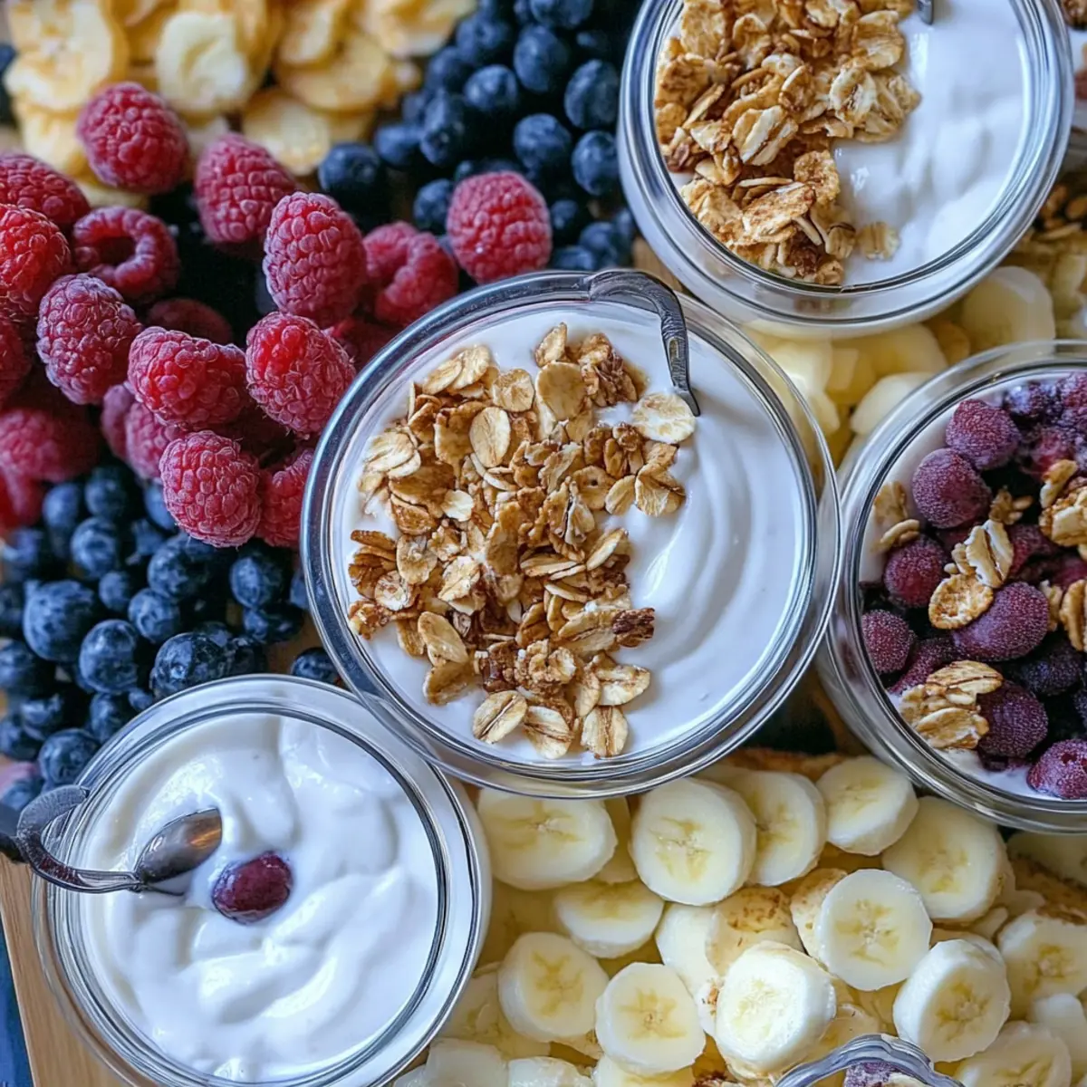 Yogurt Parfait Bar for Brunch