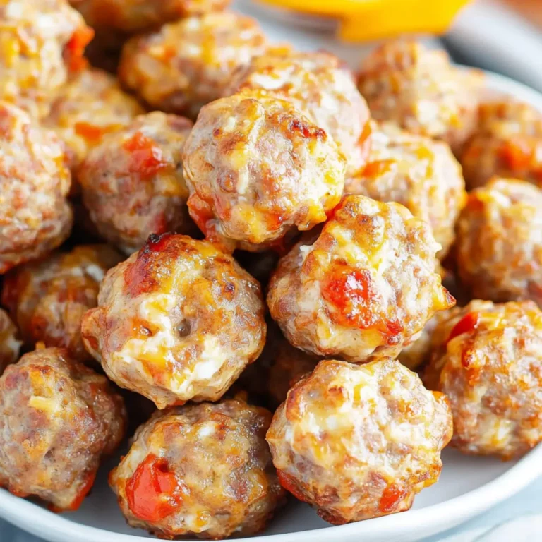 Fiery Rotel Cream Cheese Sausage Bites