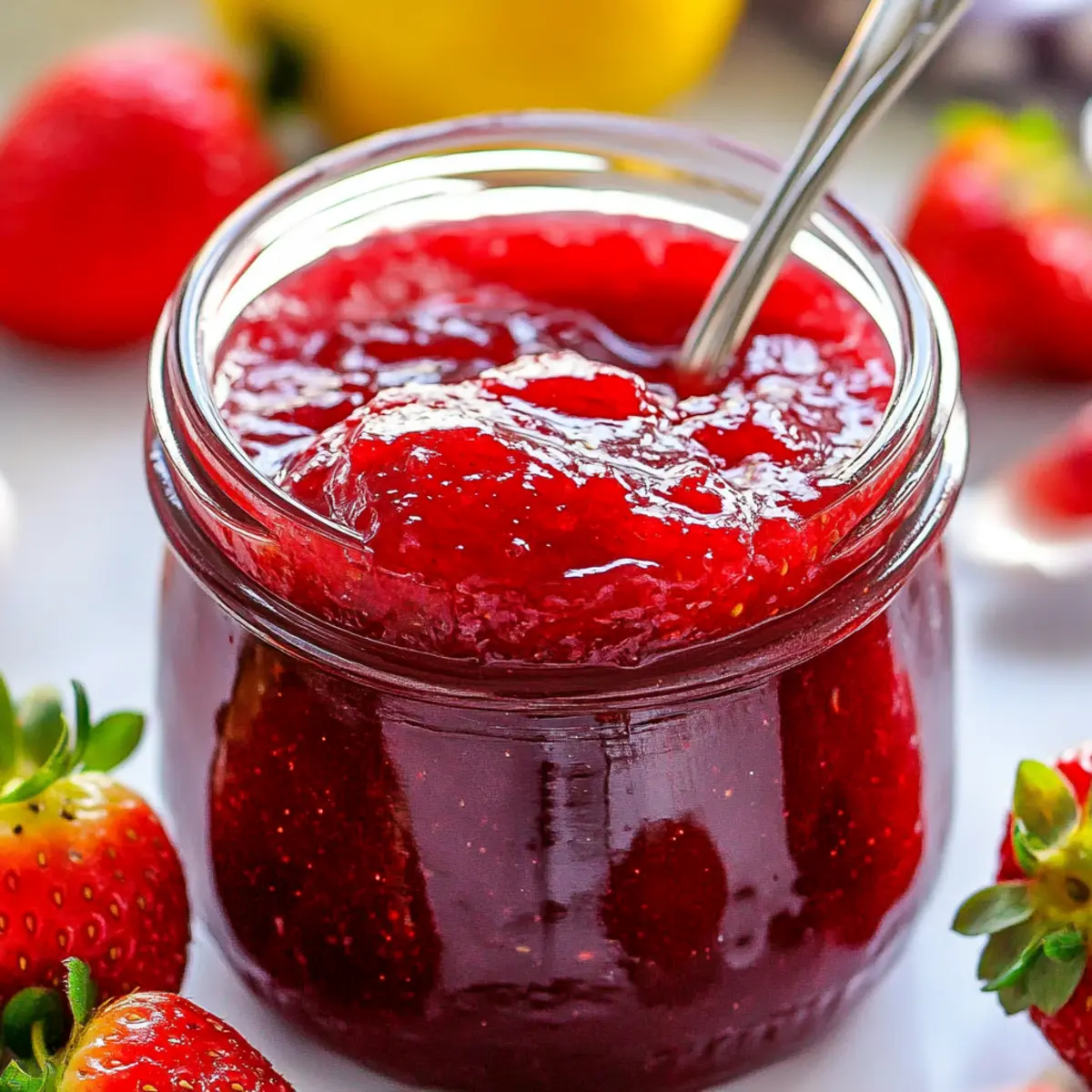 Three-Ingredient Strawberry Jam