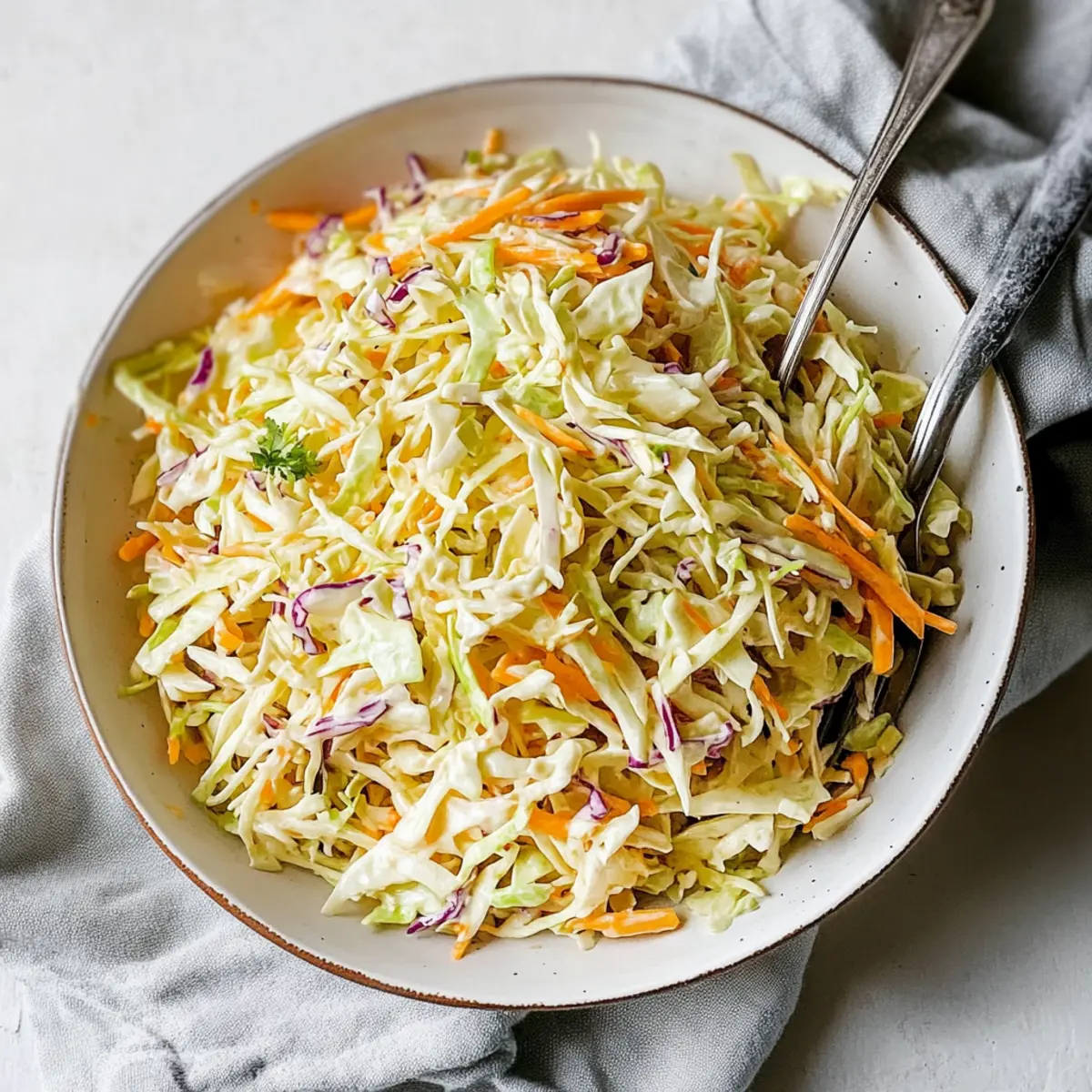 No-Mayo Vinegar Coleslaw