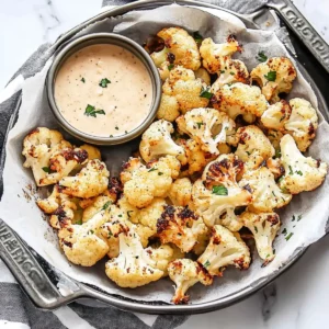 Garlic-Parmesan Roasted Cauliflower