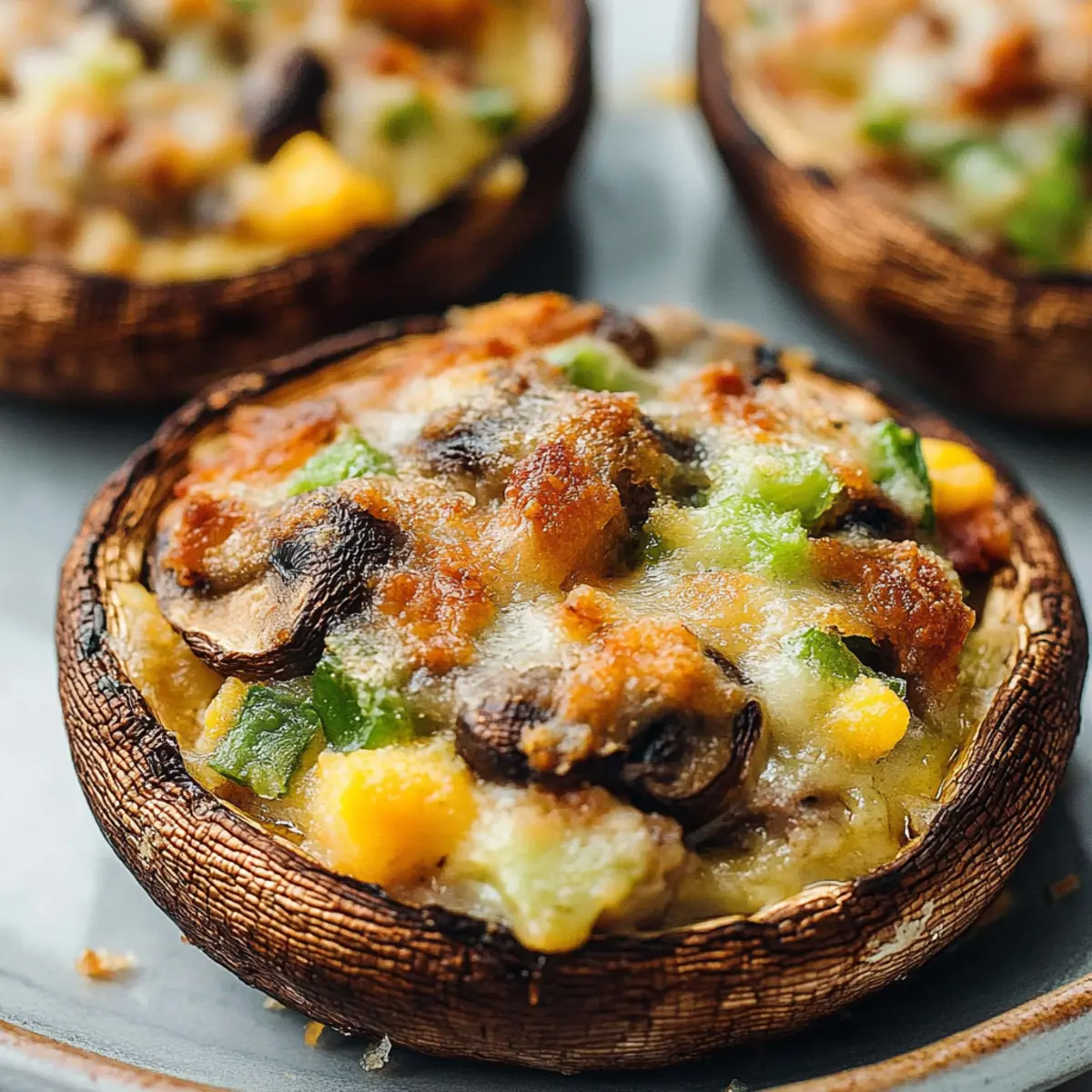 Stuffed Portobello Mushrooms