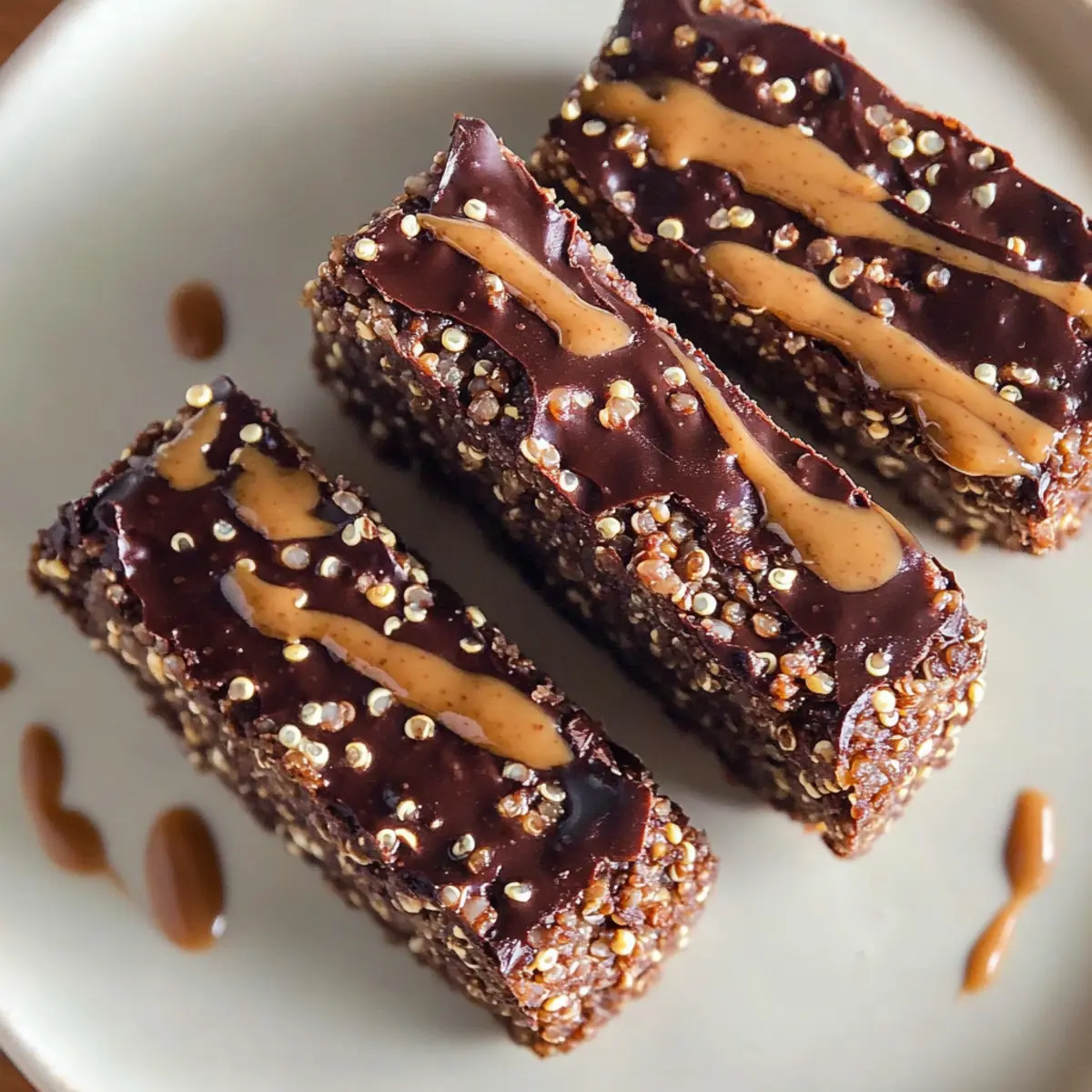 Chocolate Peanut Butter Quinoa Bites