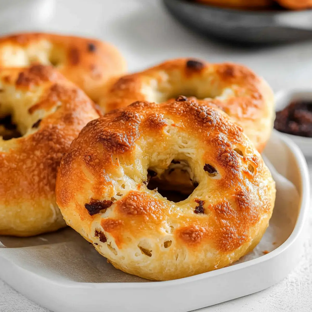 Asiago Cheese Bagels