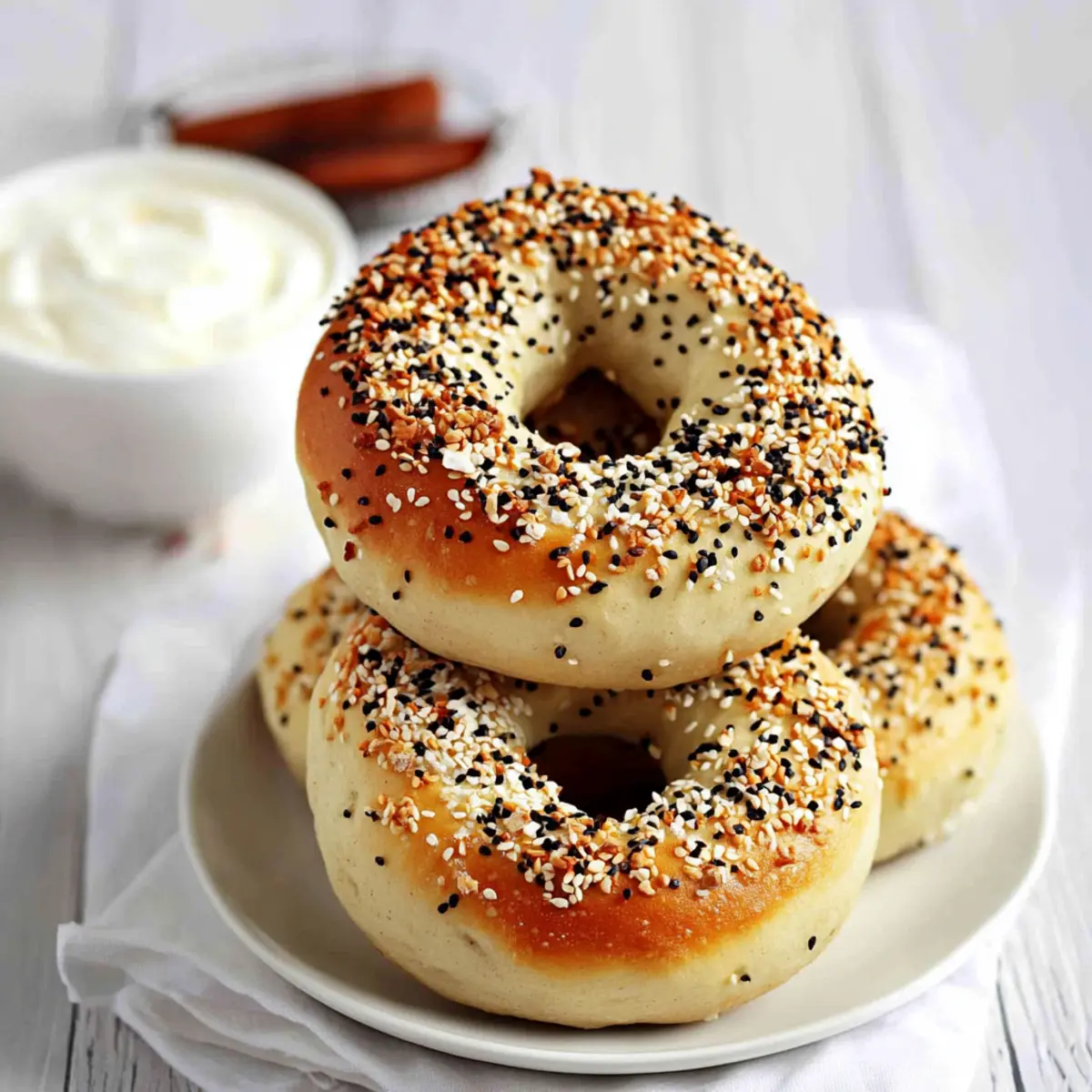 Greek Yogurt Bagels