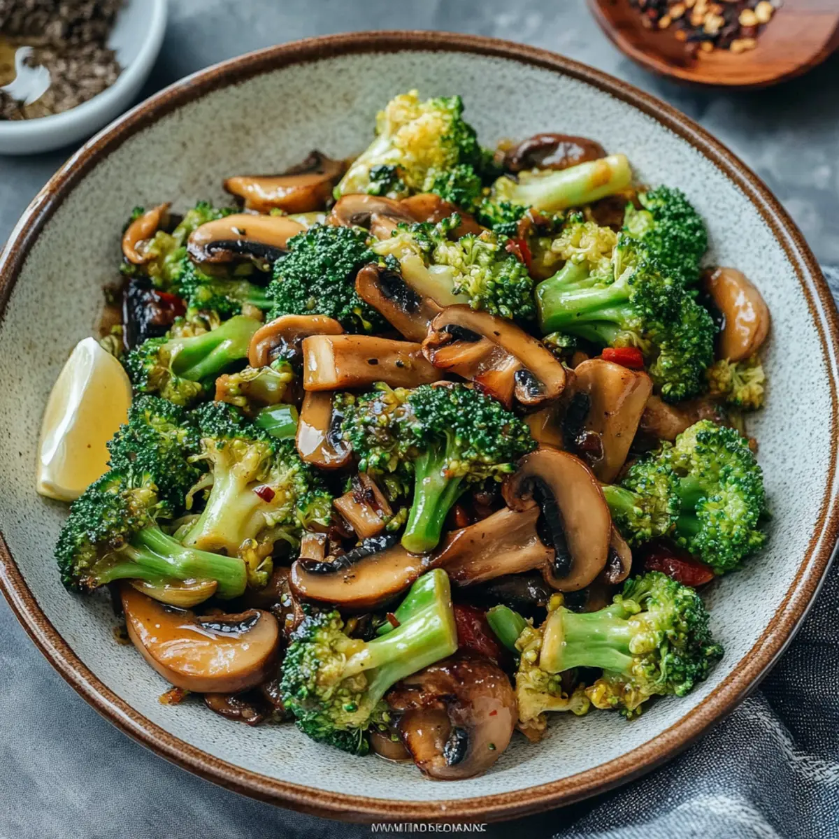 Delicious Broccoli & Mushroom Stir-Fry Ready in Just 20 Minutes