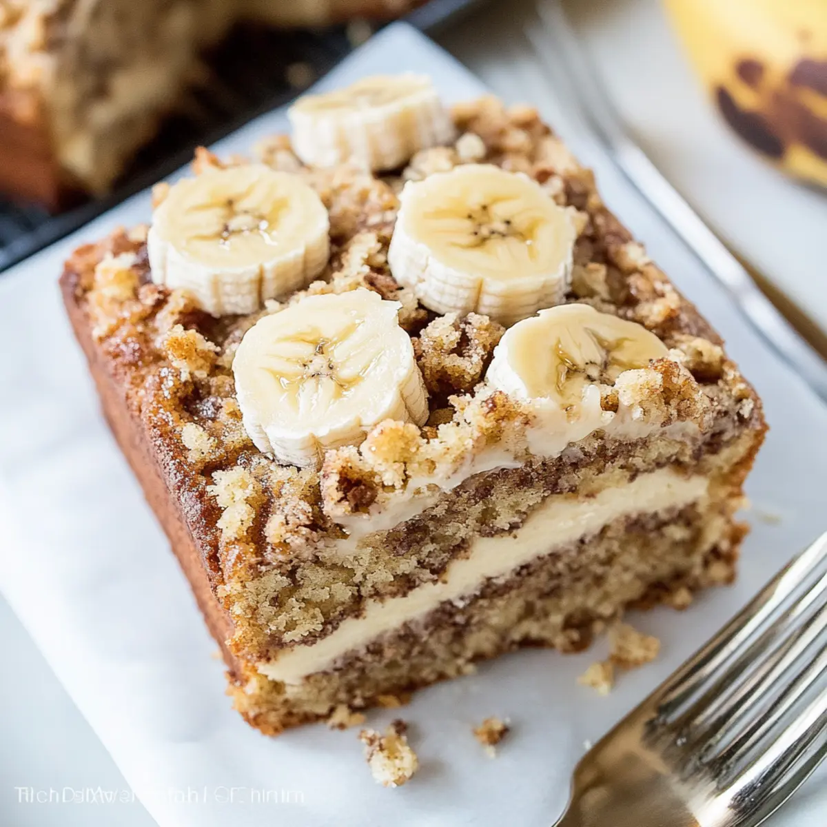 Banana Coffee Cake Bread