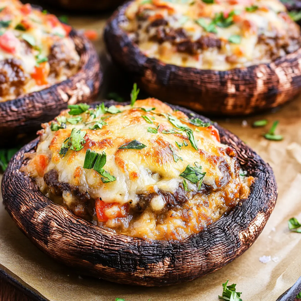 Stuffed Portobello Mushrooms