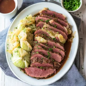Gordon Ramsay–Style Corned Beef & Cabbage