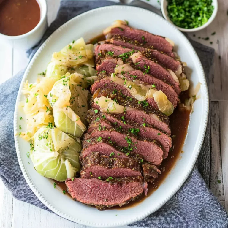 Gordon Ramsay–Style Corned Beef & Cabbage