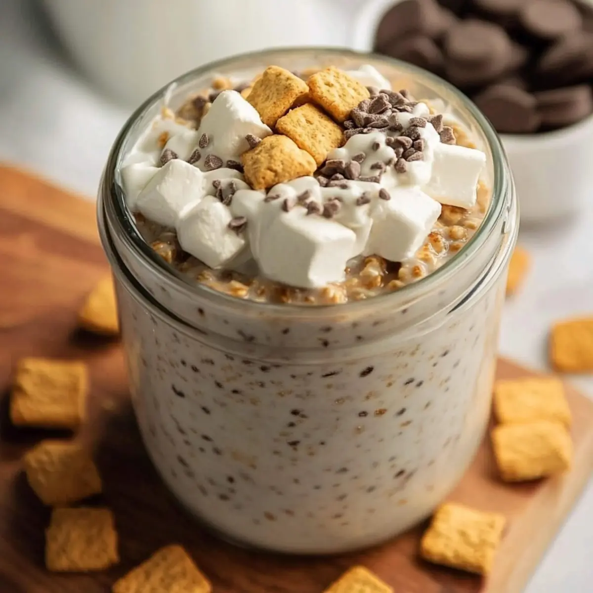 S’mores Overnight Oats