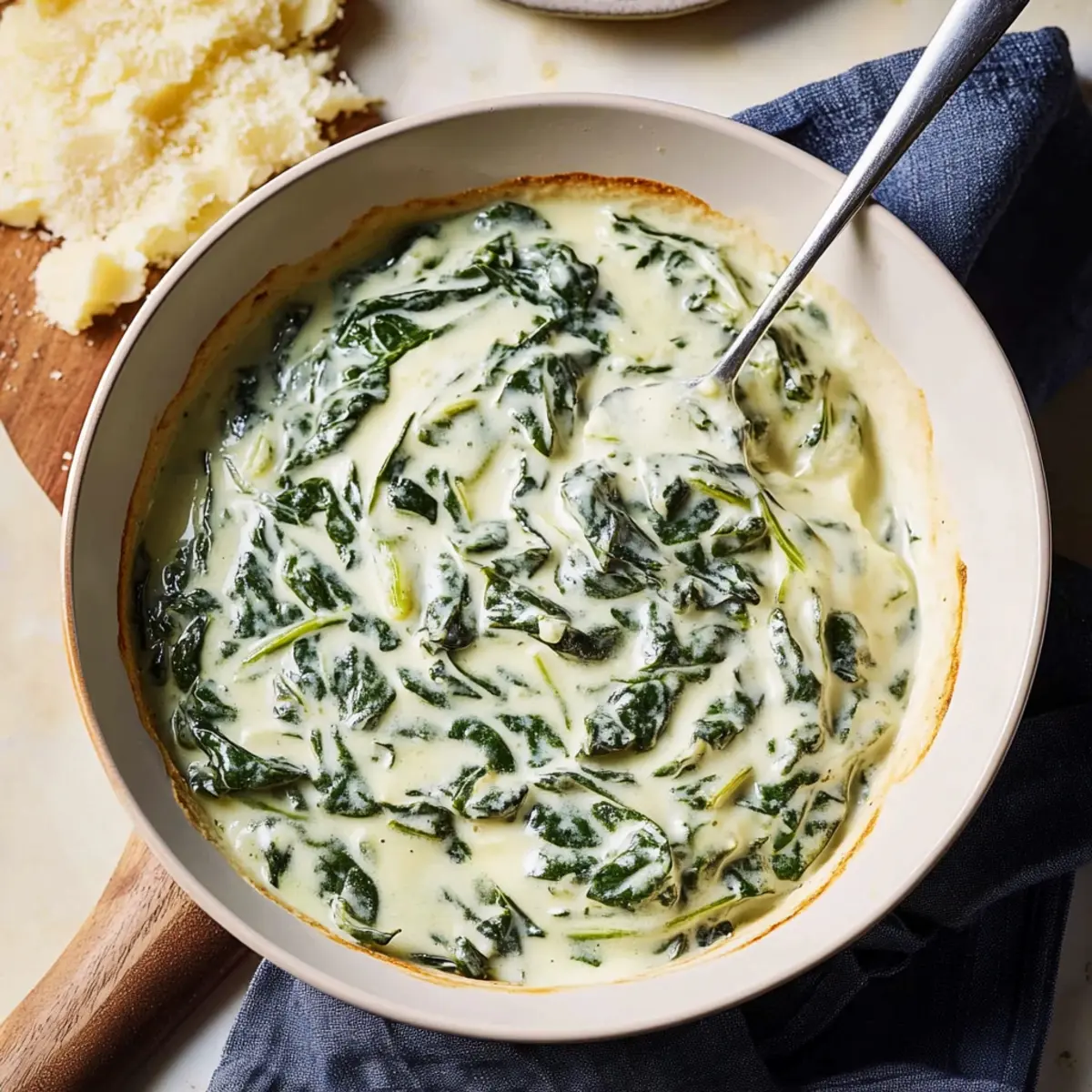 Delicious Creamed Spinach Bake Recipe for Easy Side Dishes
