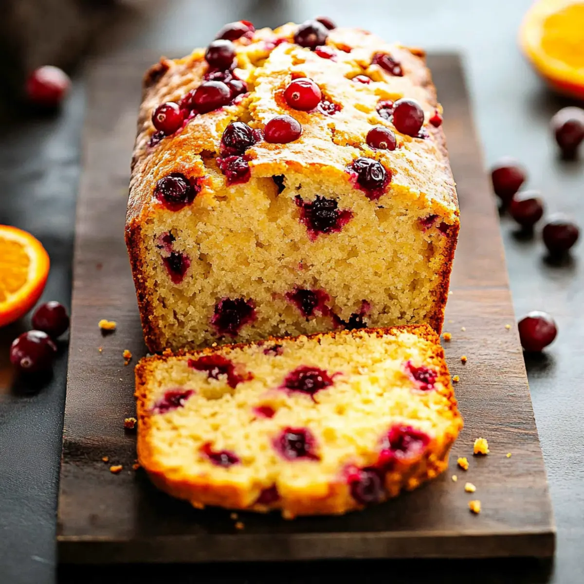 Cranberry Orange Bread