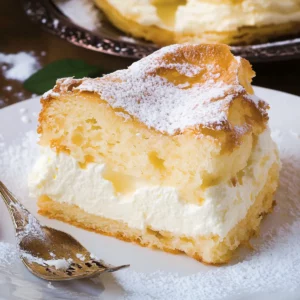 Polish Cream Puff Cake (Karpatka)